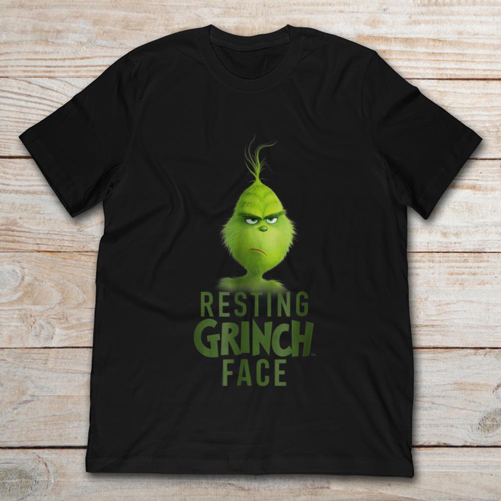 Resting Grinch Face Funny Mr Grinch
