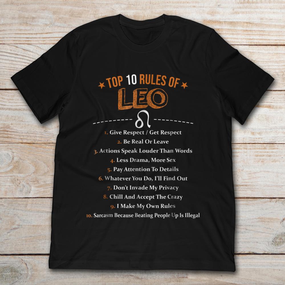 Top 10 Rules Of LEO Zodiac Sign