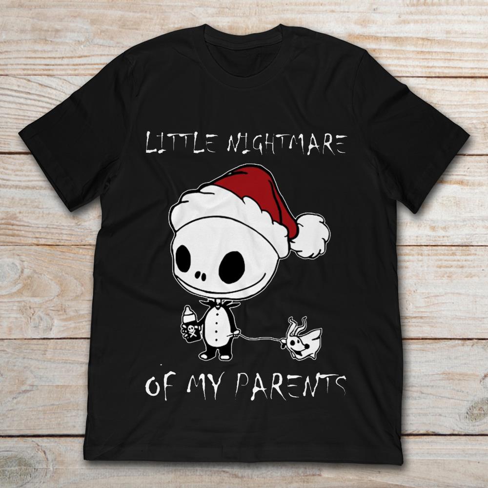 Christmas Baby Jack Skellington Little Nightmare Of My Parent T-Shirt