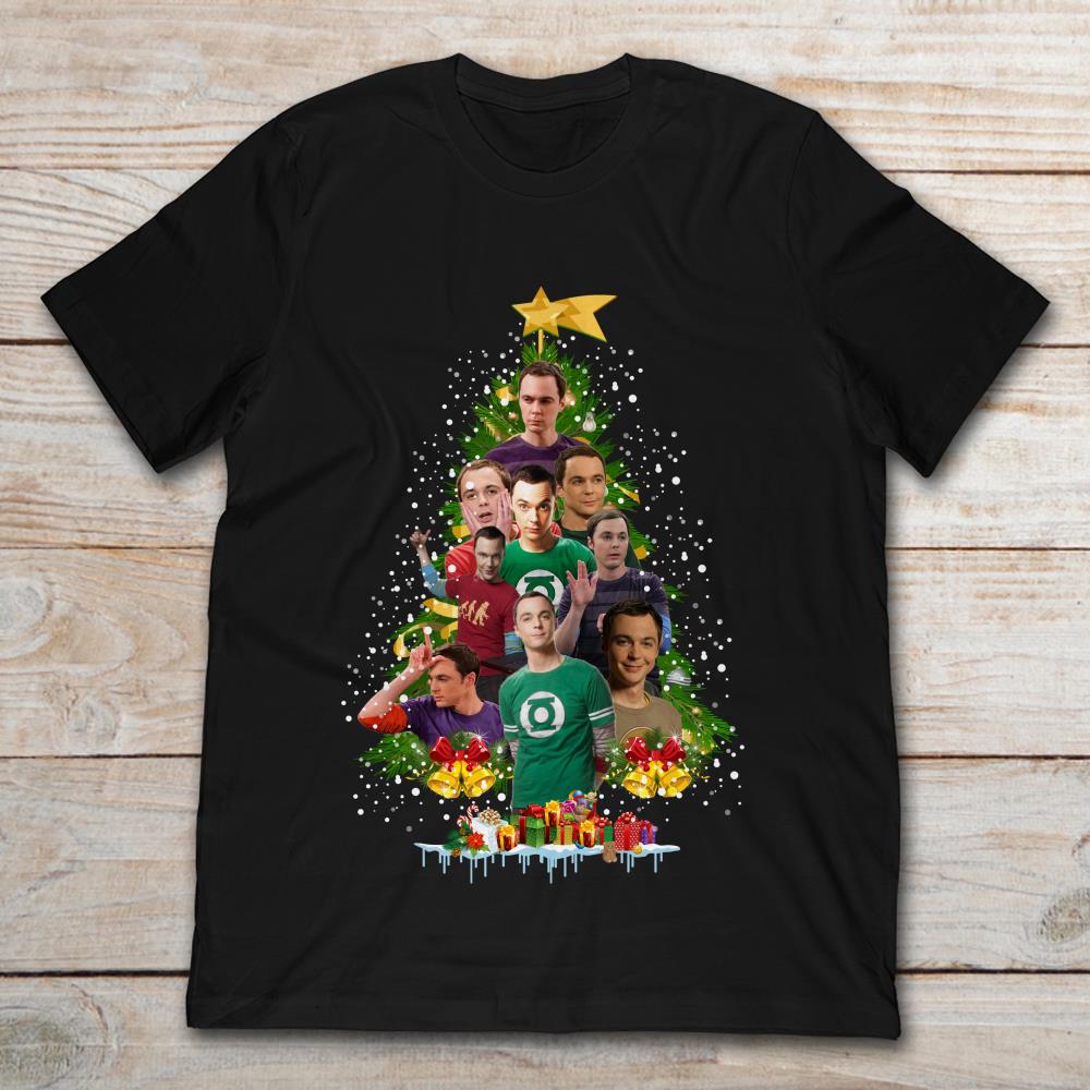 Funny Sheldon Cooper Christmas Tree