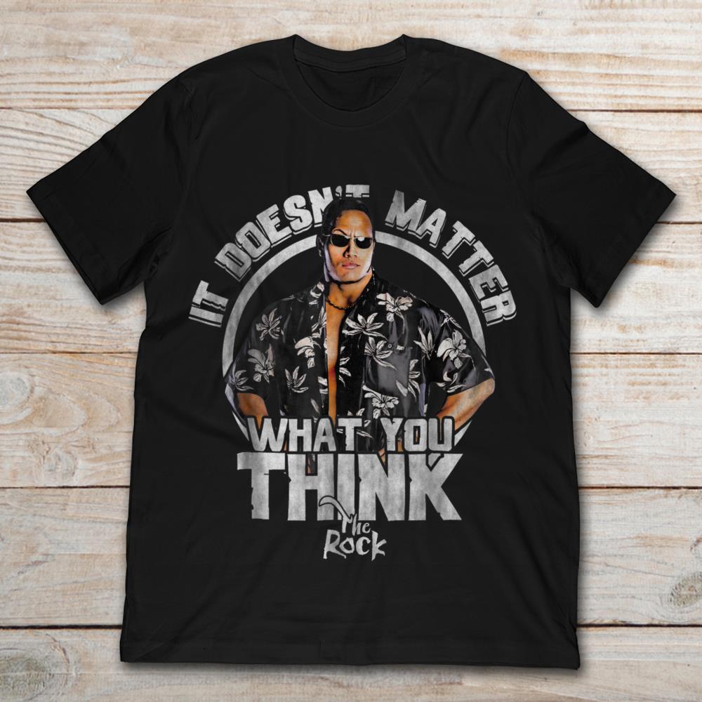 WWE It Doesn't Matter What You Think The Rock
