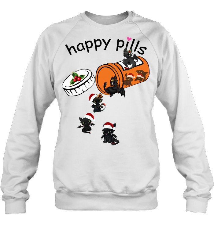 Happy Pills Toothless Christmas