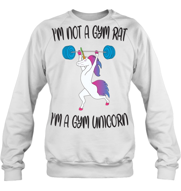 Im A Gym Unicorn Deluxe Printing Small Purse Portable Receiving Bag Im Not A Gym Rat