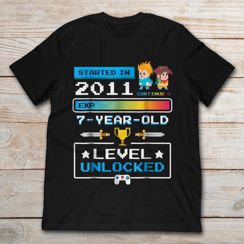 Video Game Started In 2011 Continue Exp 7 Year Old Level Unlocked