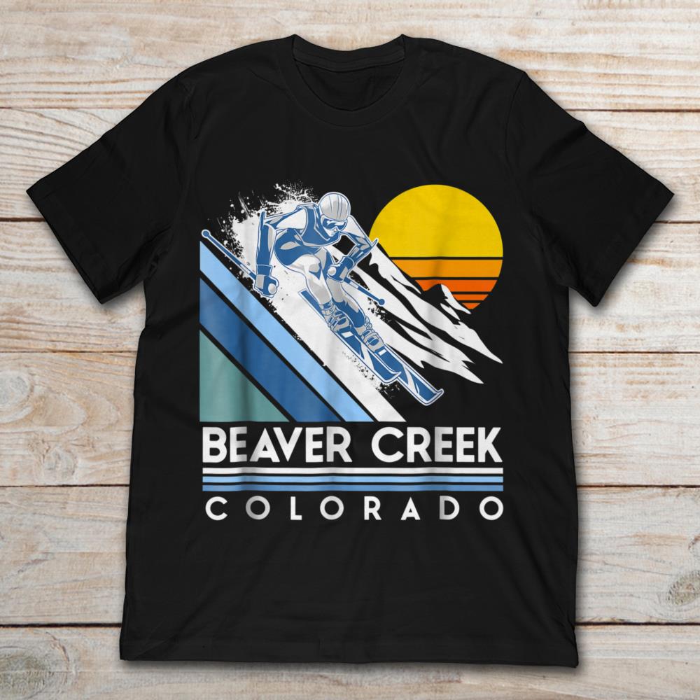 Retro Ski Beaver Creek Colorado