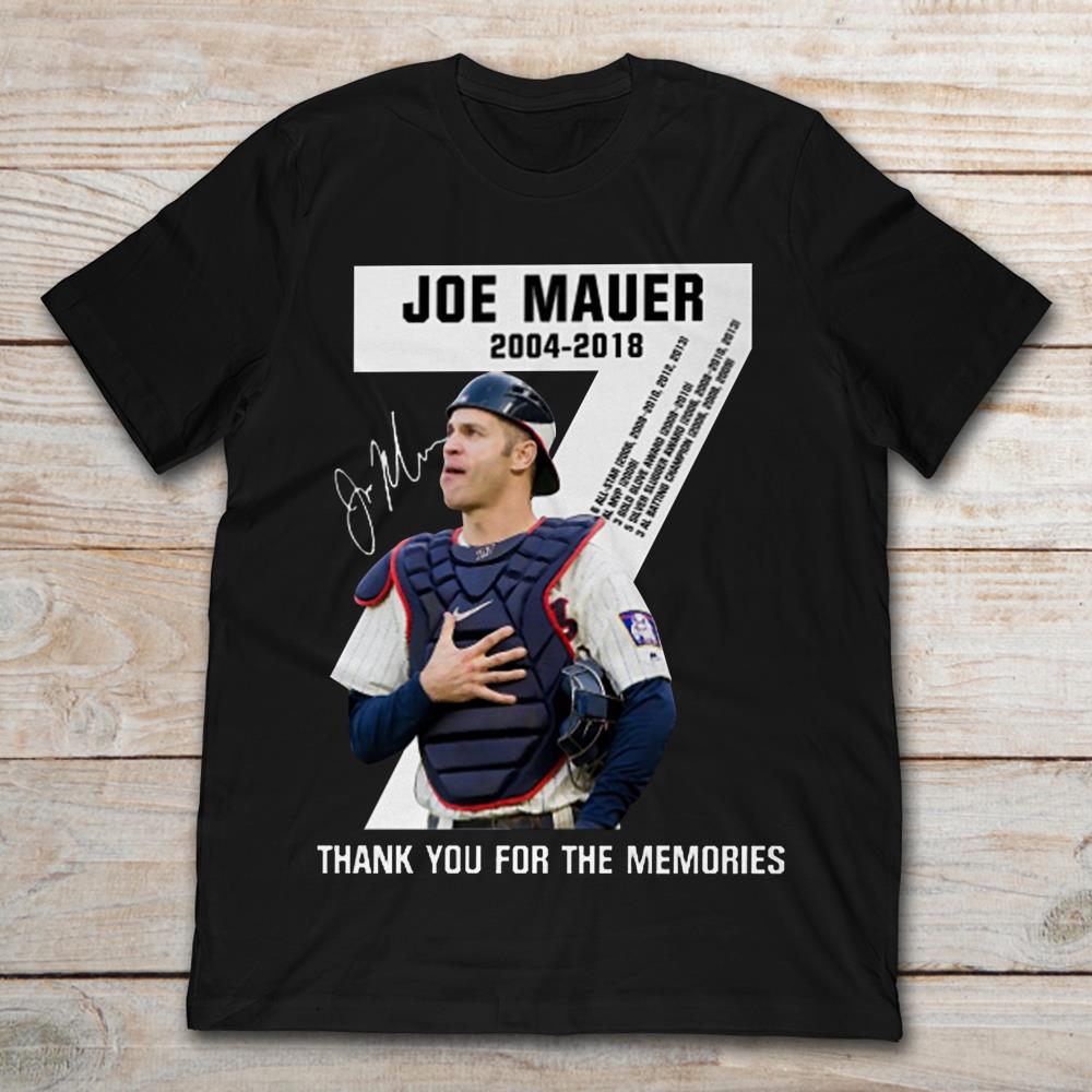Joe Mauer Thank You For The Memories