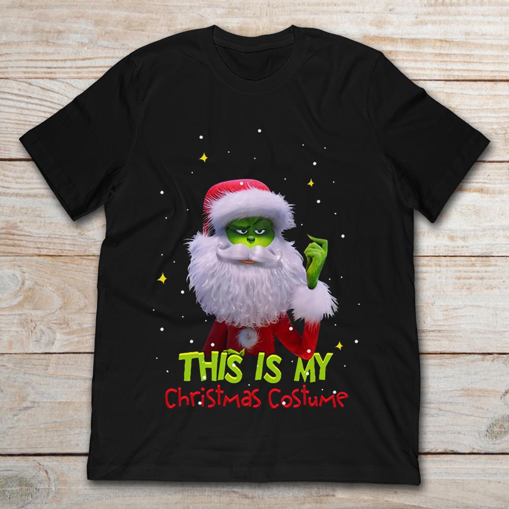 Grinch Santa This Is My Christmas Costume