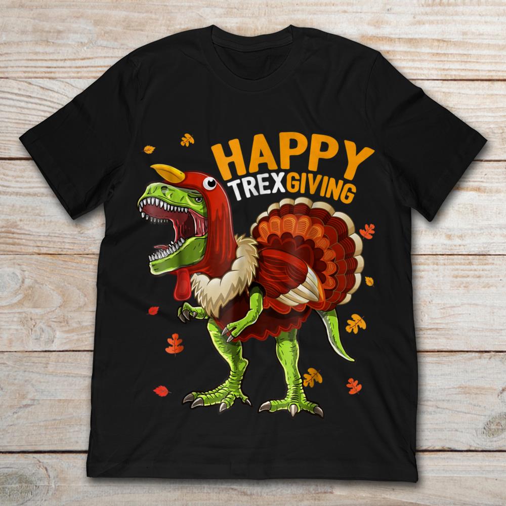Happy T-Rex Giving