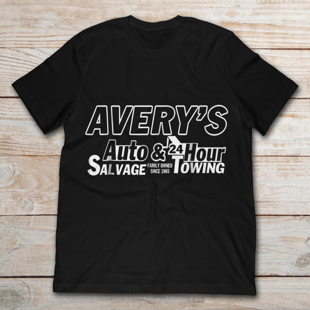 Avery's Auto Salvage And 24 Hour Towing Family Owned Since 1965