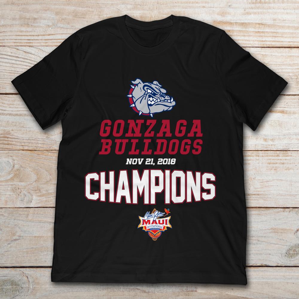 Gonzaga Bulldogs Nov 21 2018 Champions