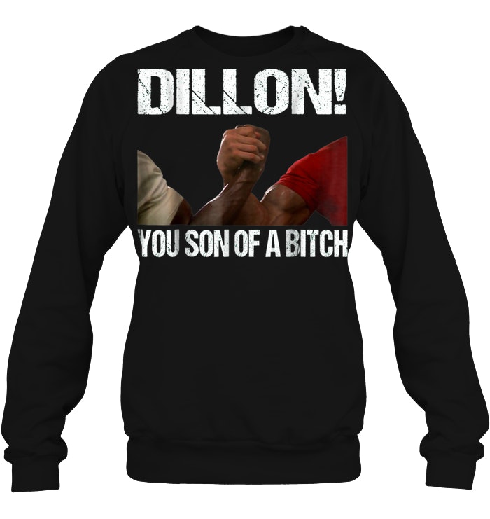Dillon You Son of a Bitch Predator 1987 Action Movie Tee T Shirt (Predator  Sports Gray, XX-Large)