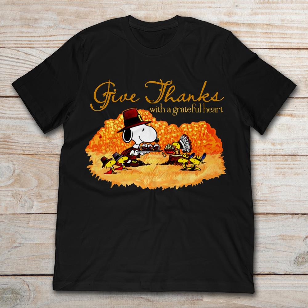 Give Thanks With A Grateful Heart Snoopy And Woodstock