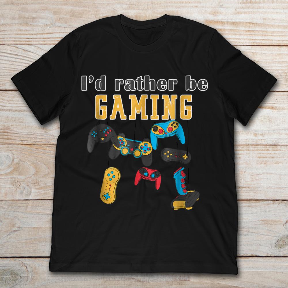 I'd Rather Be Gaming Than Being Superhero
