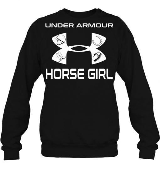 Under Armour Horse Girl T-Shirt - TeeNavi