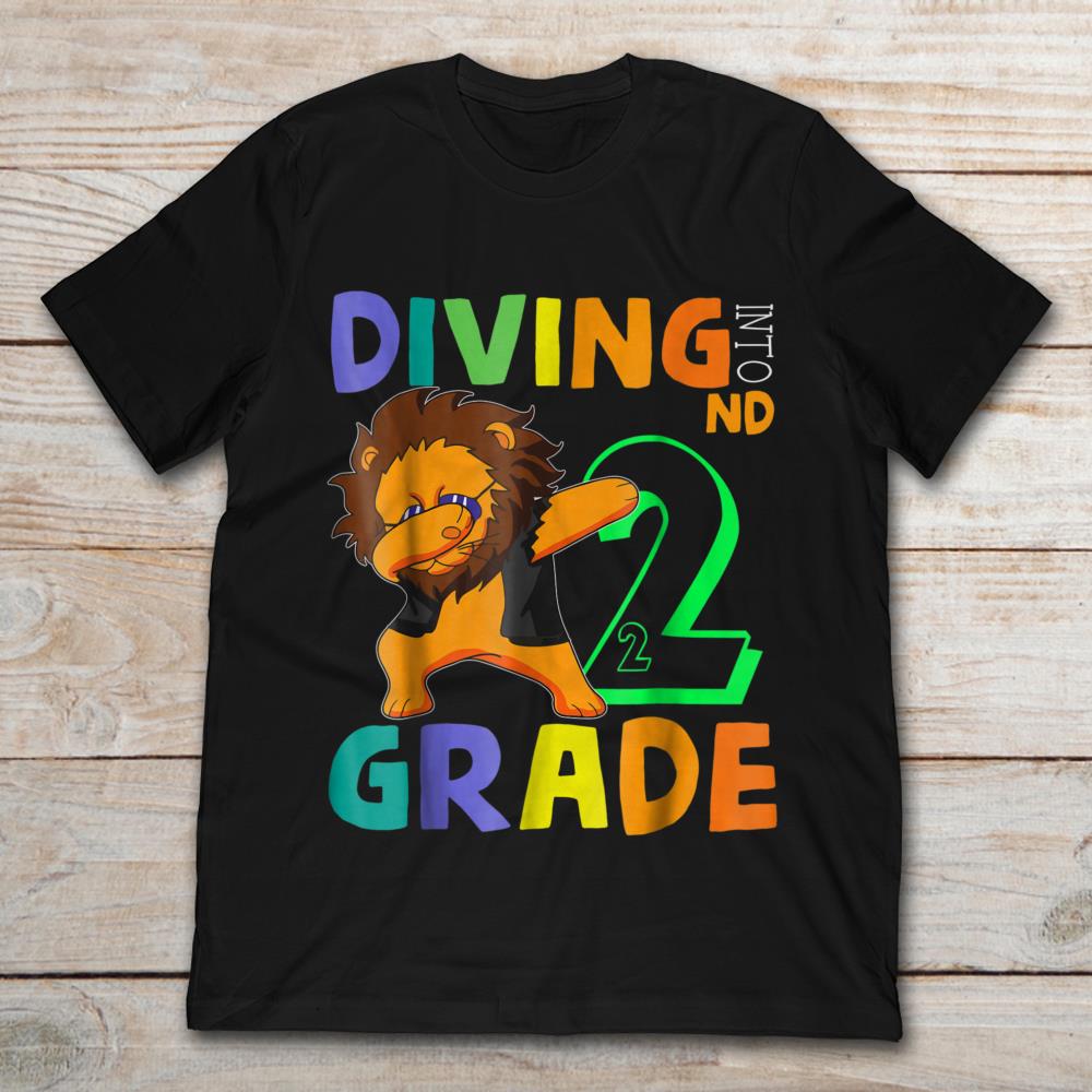 Diving Into 2nd Grade Dabbing Baby Lion