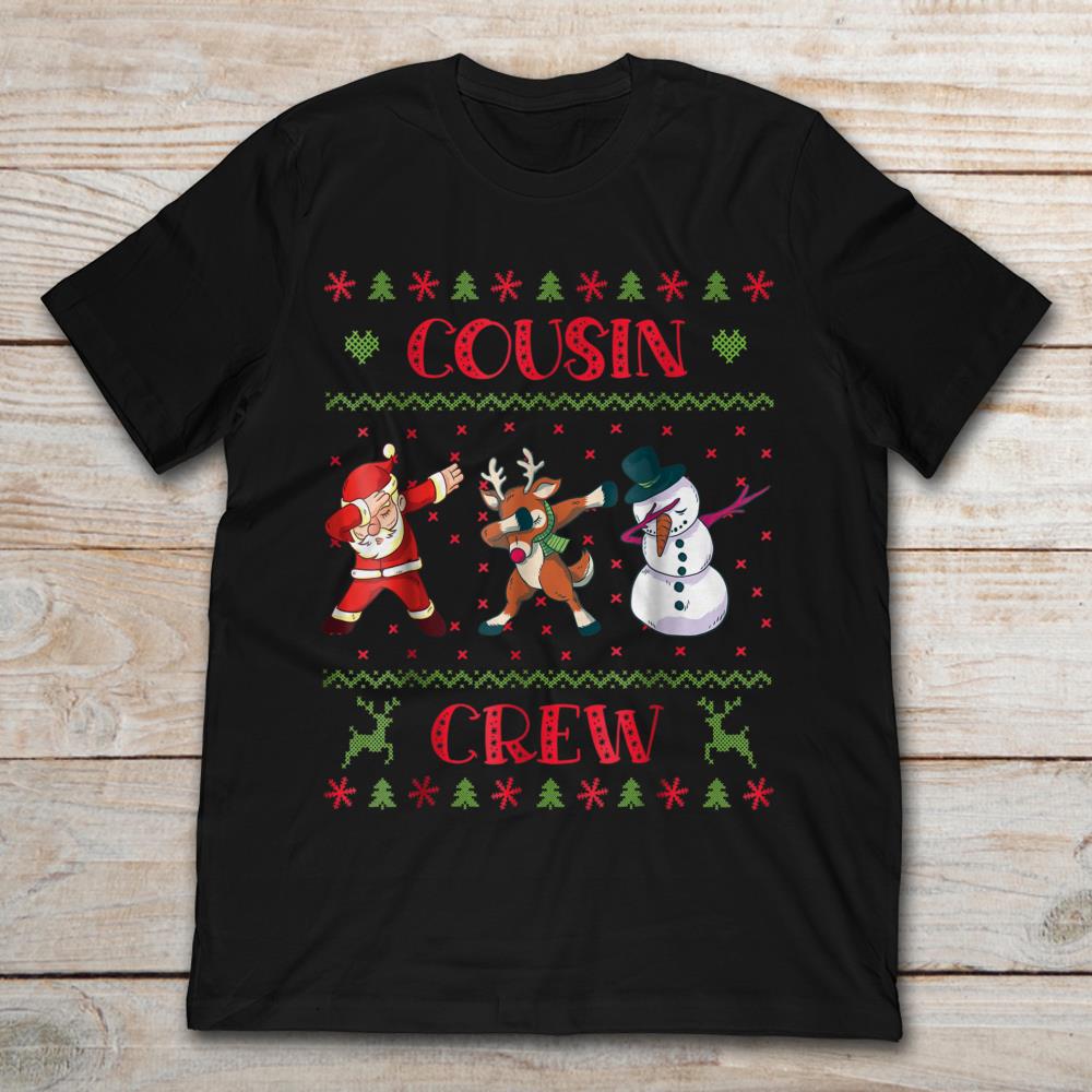 Cousin Crew Santa Claus Reindeer Snow Man Christmas