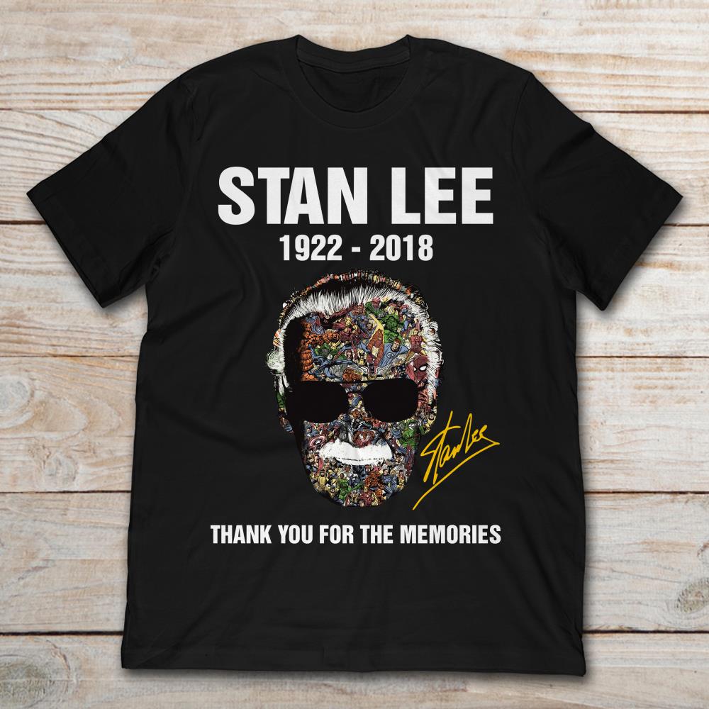 Stan Lee 1922 - 2018 Superheroes Thank You For The Memories