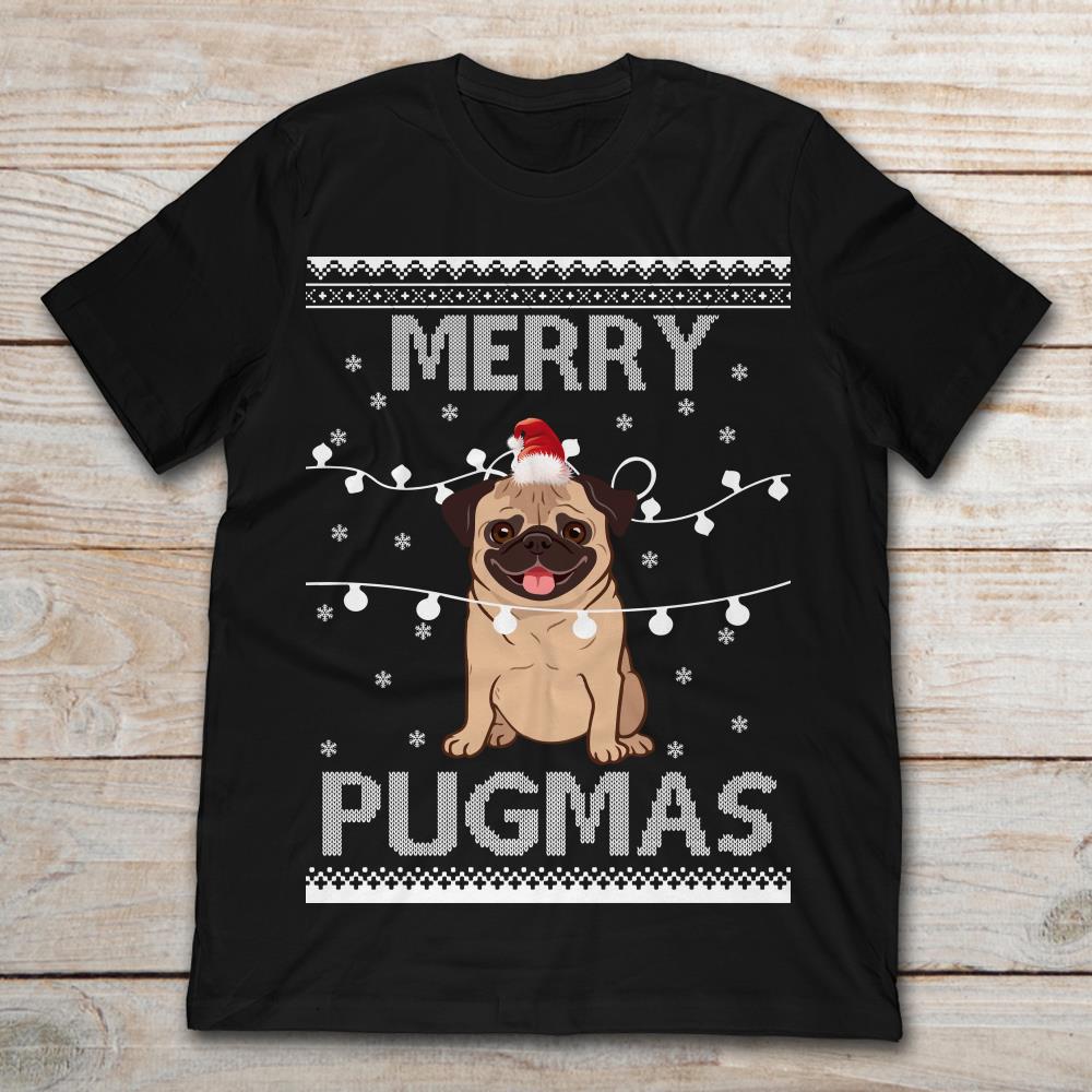Merry Pugmas Pug Christmas