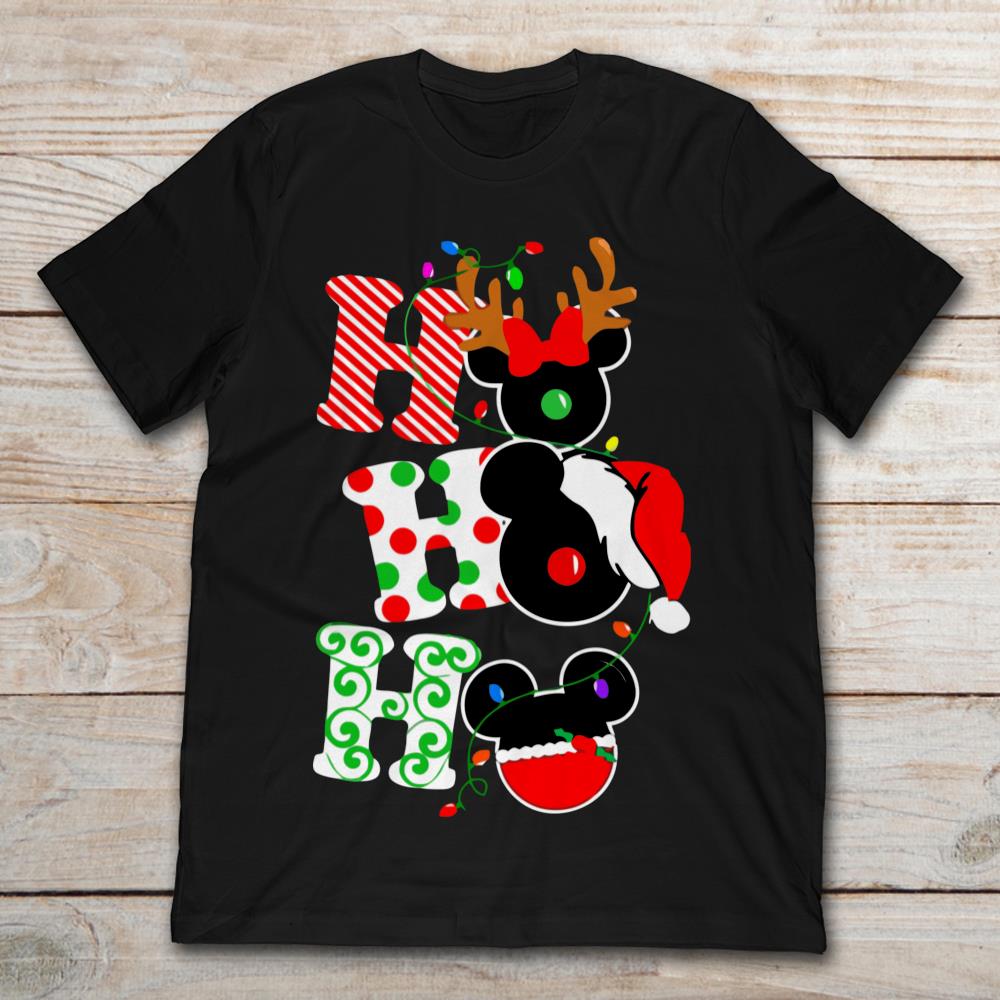 Ho Ho Ho Santa Claus Mickey Mouse