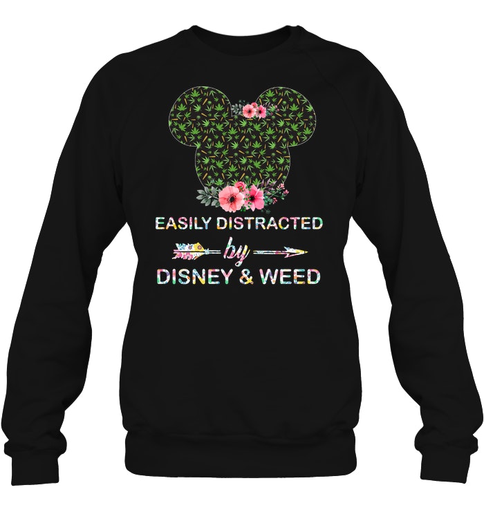 Weed Mickey Easily Distracted By Disney And Weed