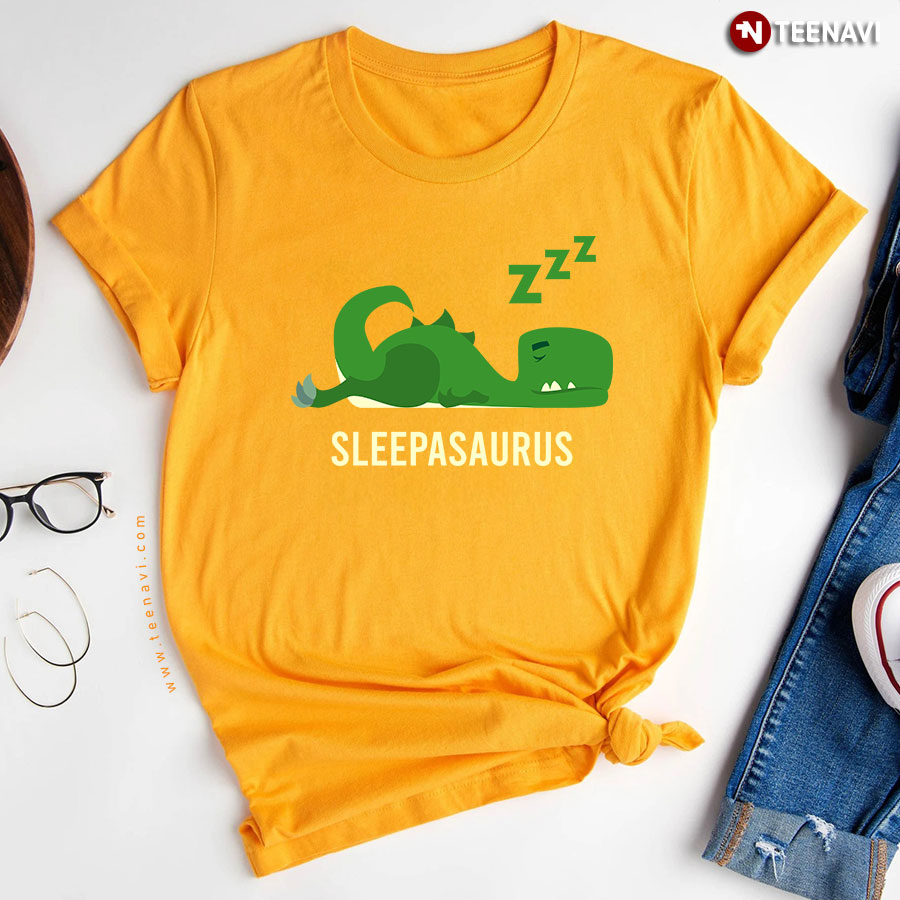 Sleepasaurus Dinosaur Sleep T-Shirt