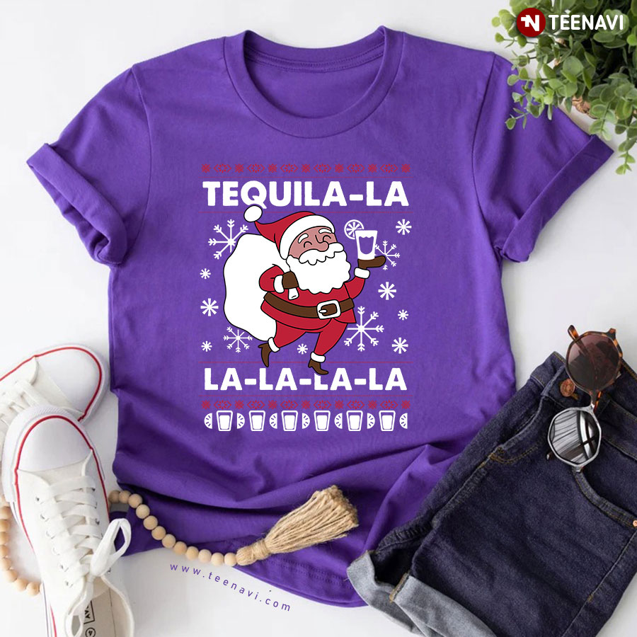 Tequila La La Santa Claus T-Shirt