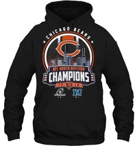 NFC North Division Champions Chicago Bears T-Shirt - TeeNavi