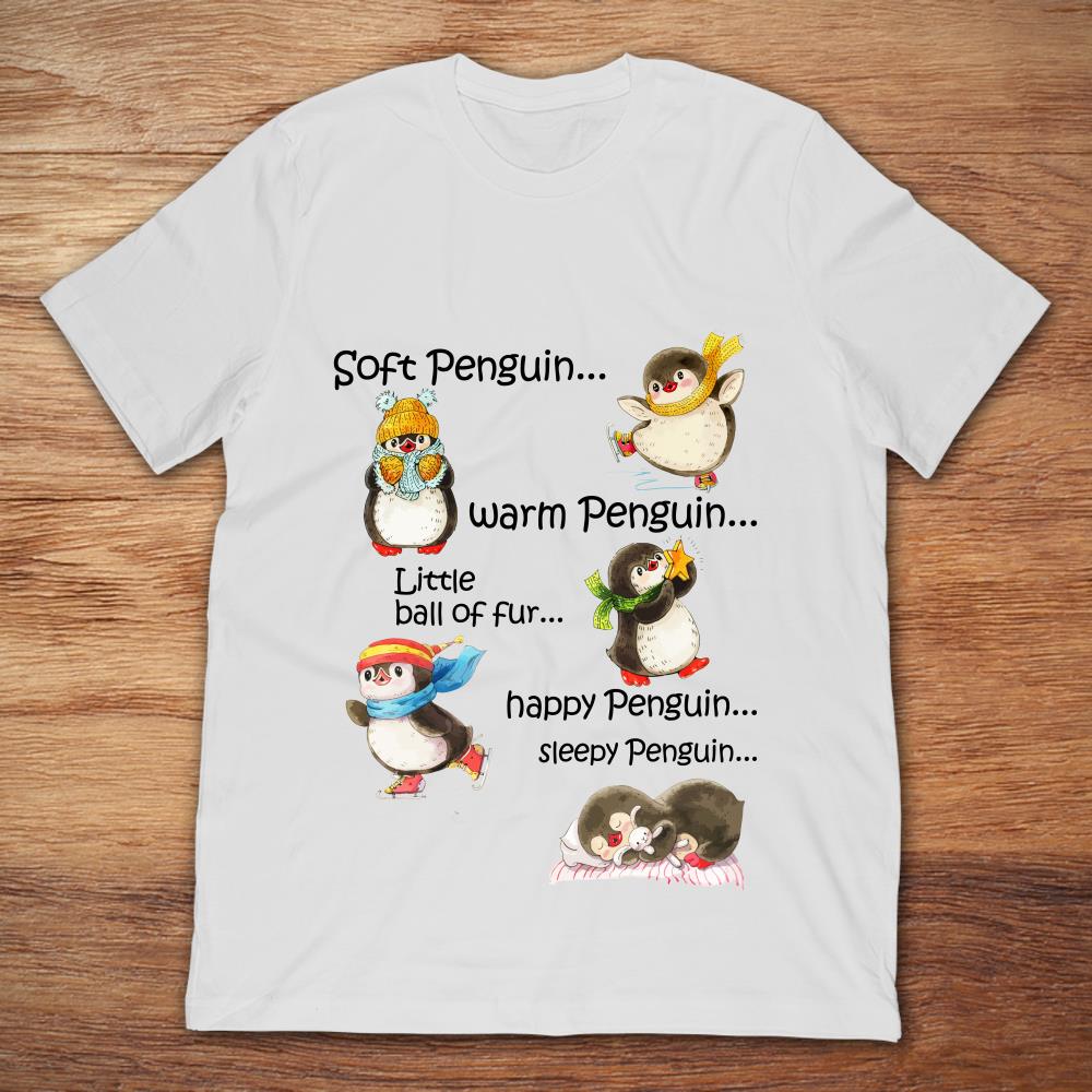 Sort Peguin Warm Peguin Little Ball Of Fur Happy Peguin Sleepy Peguin