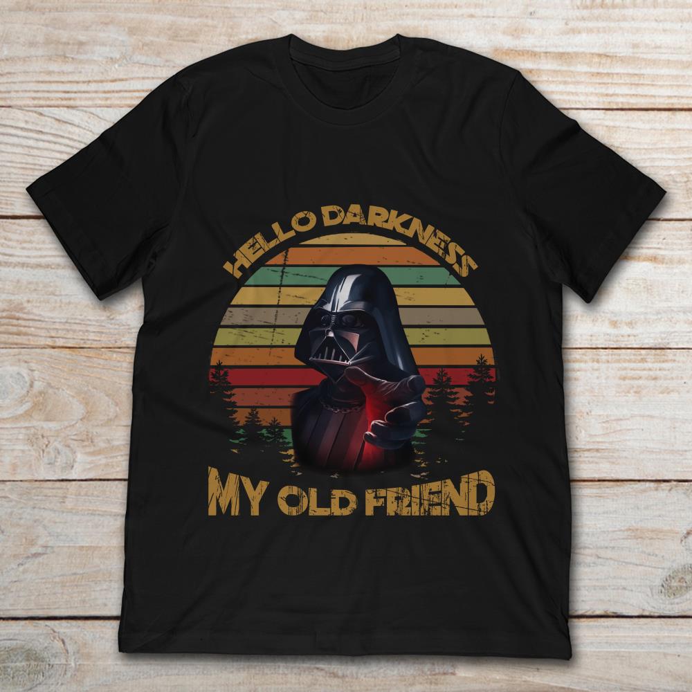 Star Wars Darth Vader Hello Darkness My Old Friend Vintage