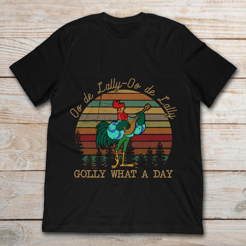 Robin Hood Oo De Lally Golly What A Day Alan-A-Dale Rooster Vintage