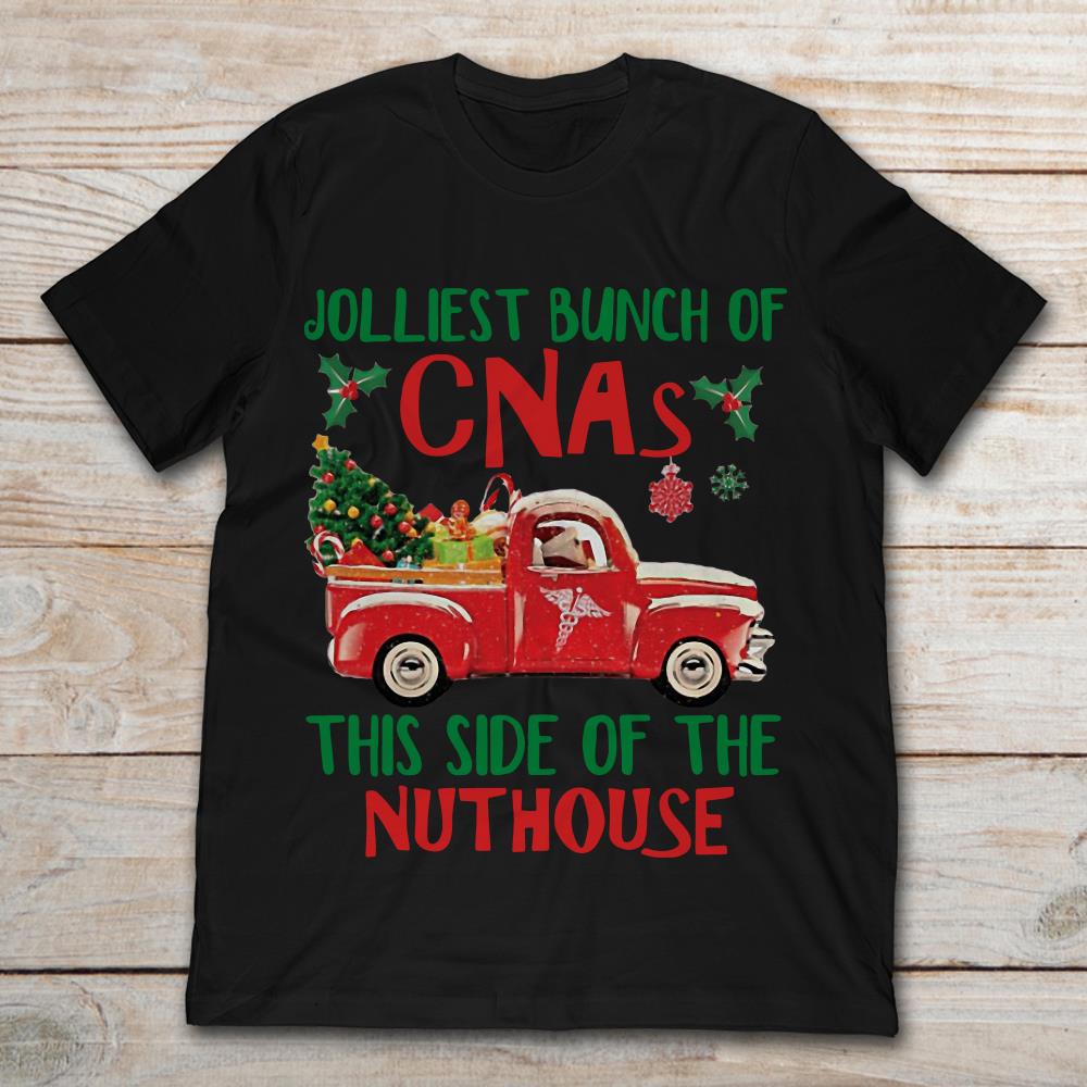 Jolliest Bunch Of CNAS This Side Of The Nuthouse Truck Christmas