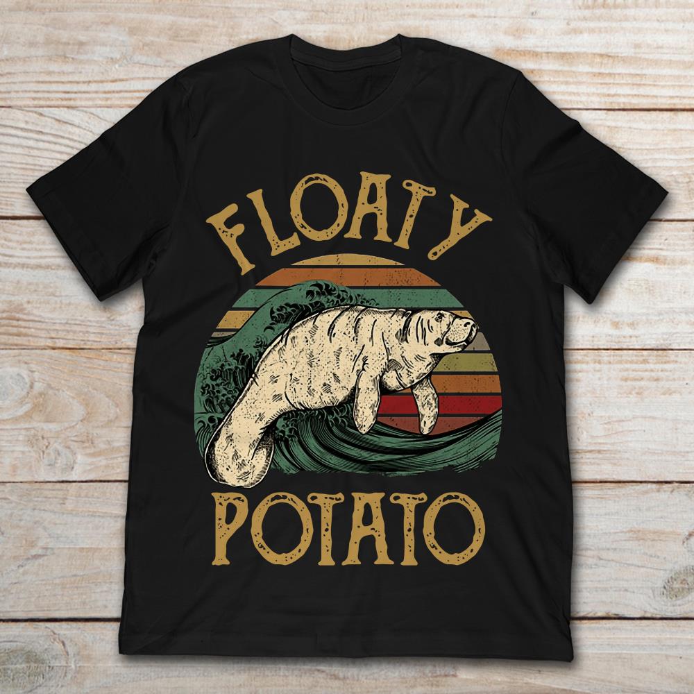 Manatee Floaty Potato Vintage