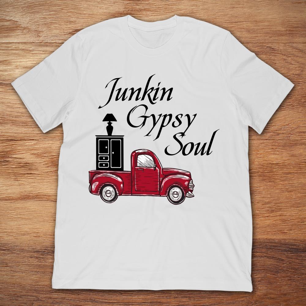 Junkin Gypsy Soul Vintage Truck Carrying Furniture
