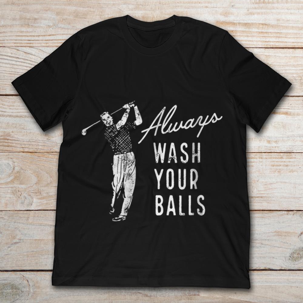 Golf Stroking Always Wash Your Balls