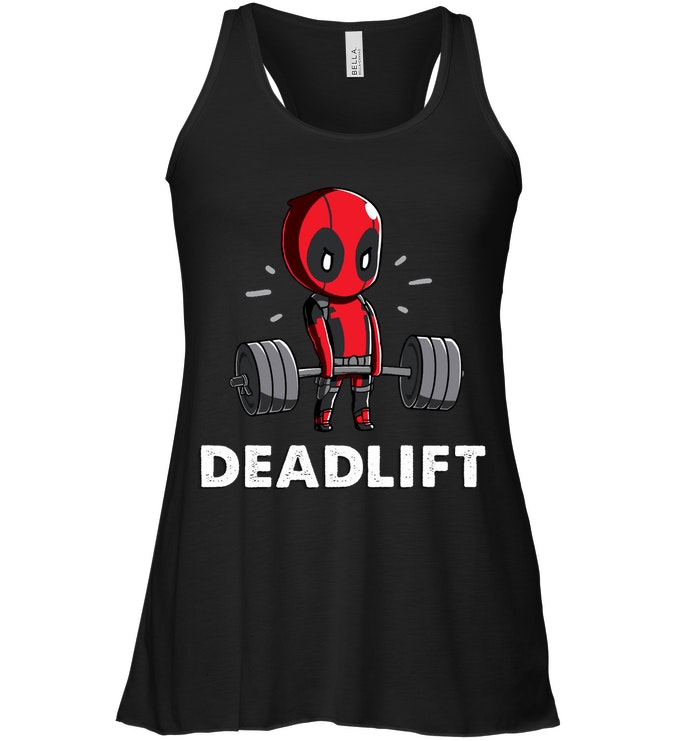 Deadpool Deadlift T-Shirt TeeNavi -