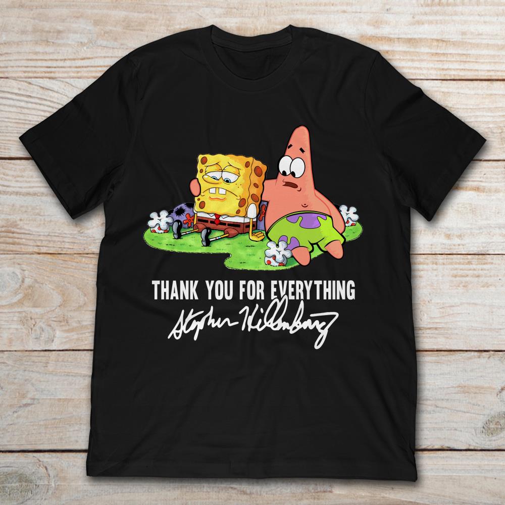Thank You For Everything Sad Spongebob And Patrick