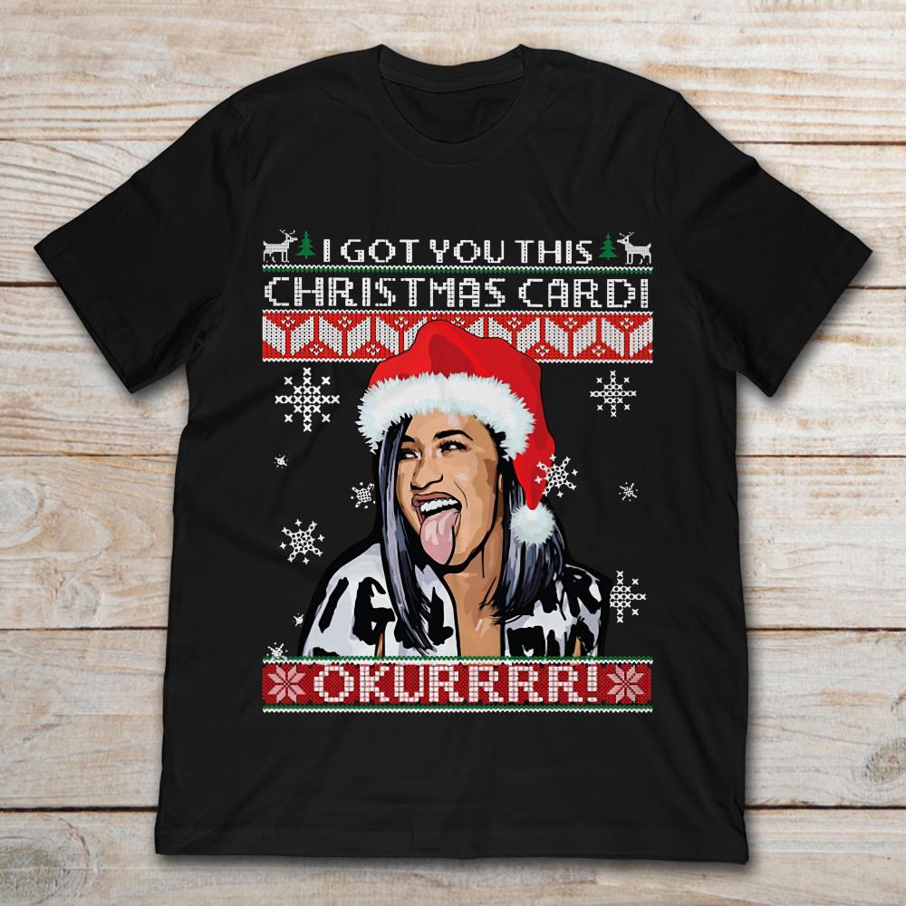Cardi B I Got You This Christmas Cardi Okurrrr