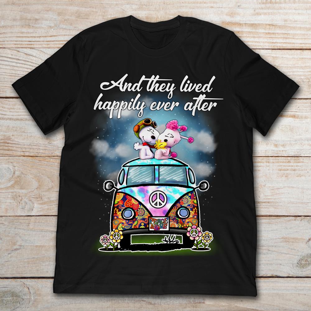 Funny Snoopy Love And They Lived Happily Ever After