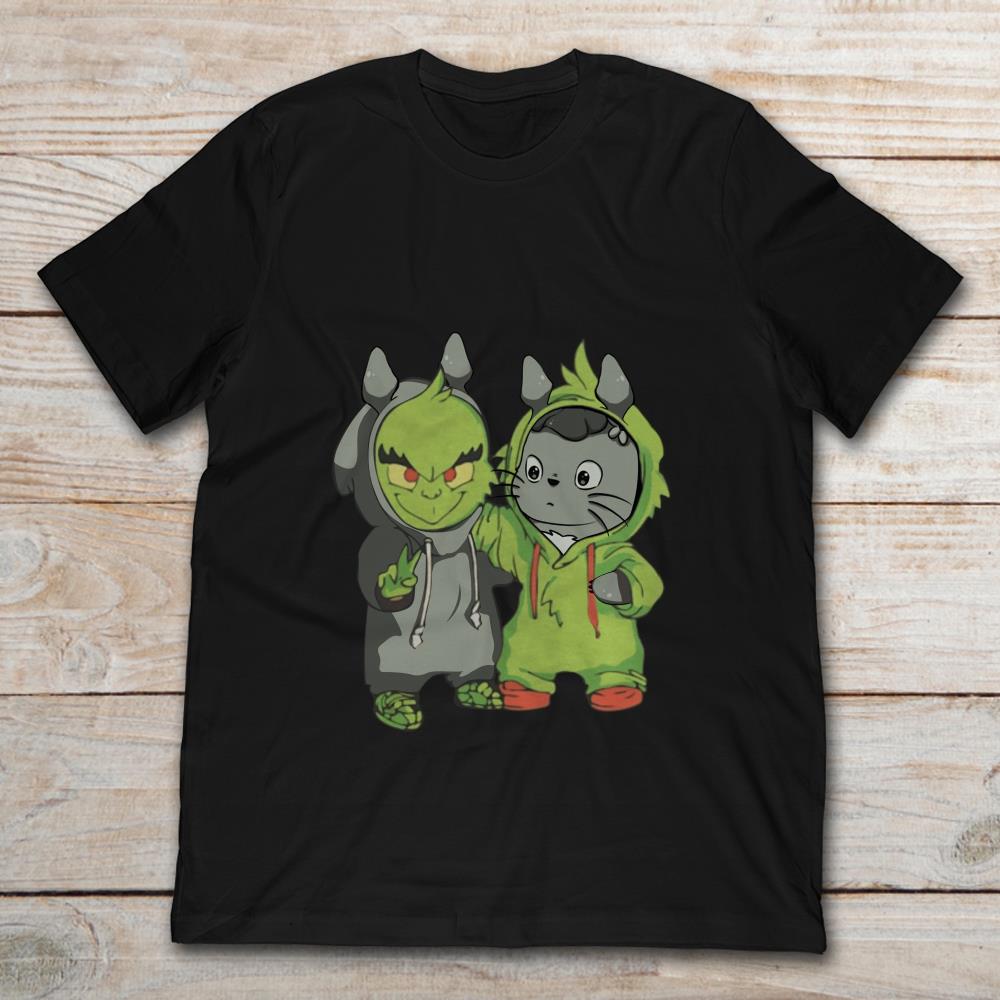 Funny Grinch And Totoro