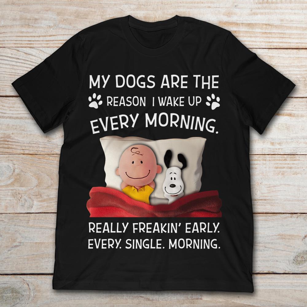 Snoopy And Charlie Brown My Dogs Are The Reason