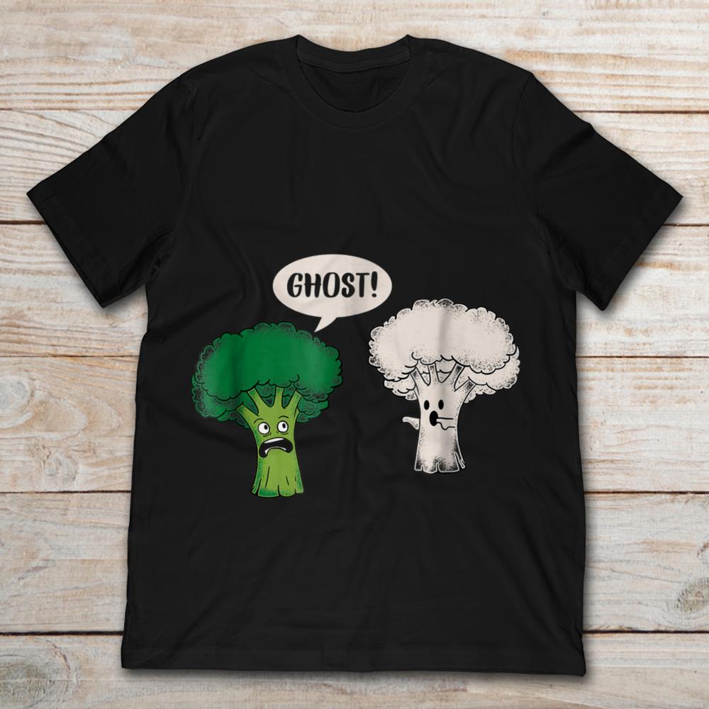 Ghost Funny Broccoli And Cauliflower