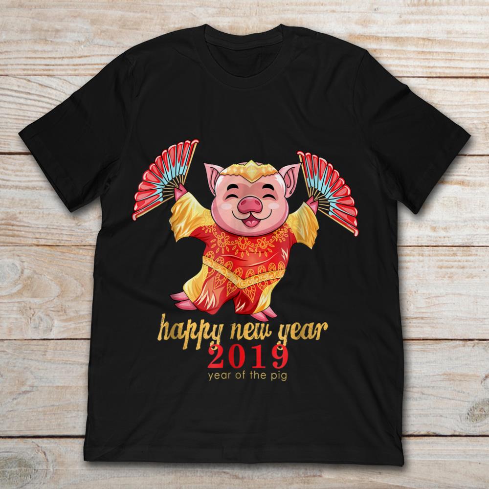 Happy New Year 2019 Year Of The Pig