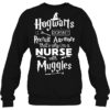 Hogwarts Doesn't Recruit Anymore That's Why I'm A Nurse With Muggles Sweatshirt