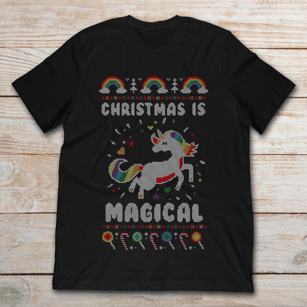 Unicorn Christmas Is Magical