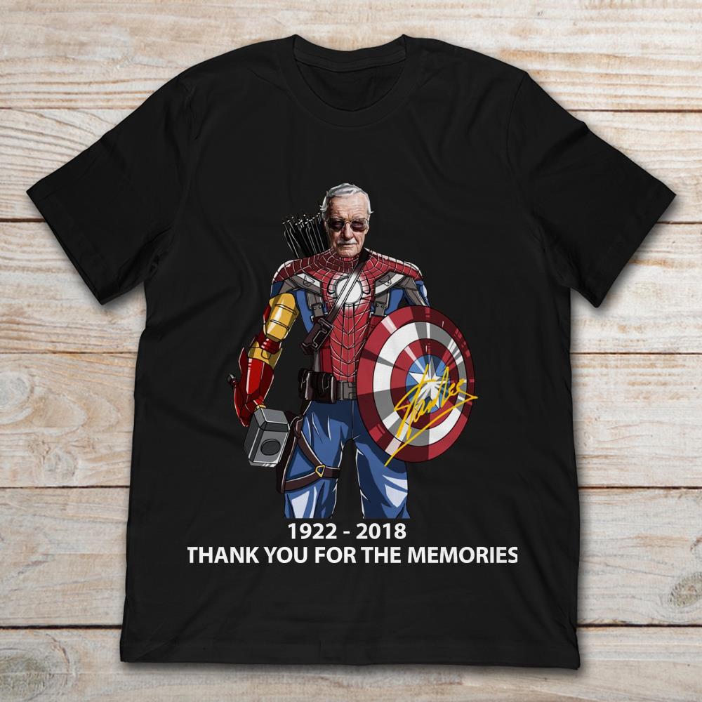 Stan Lee Marvel 1922-2018 Thank You For The Memories