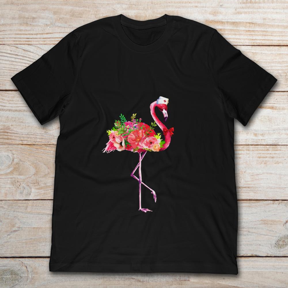 Floral Flamingo Nurse