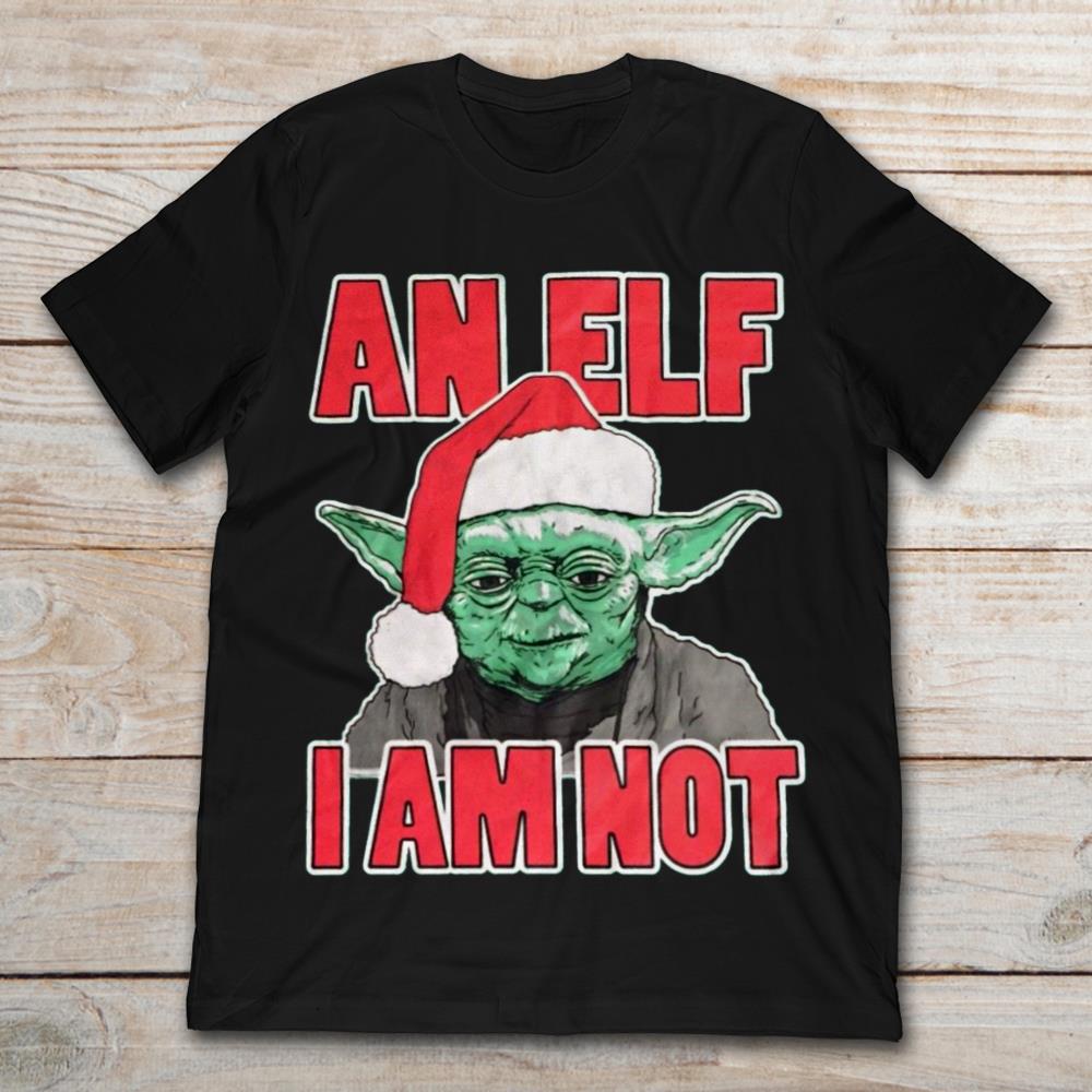 Star Wars Santa Yoda An Elf I Am Not