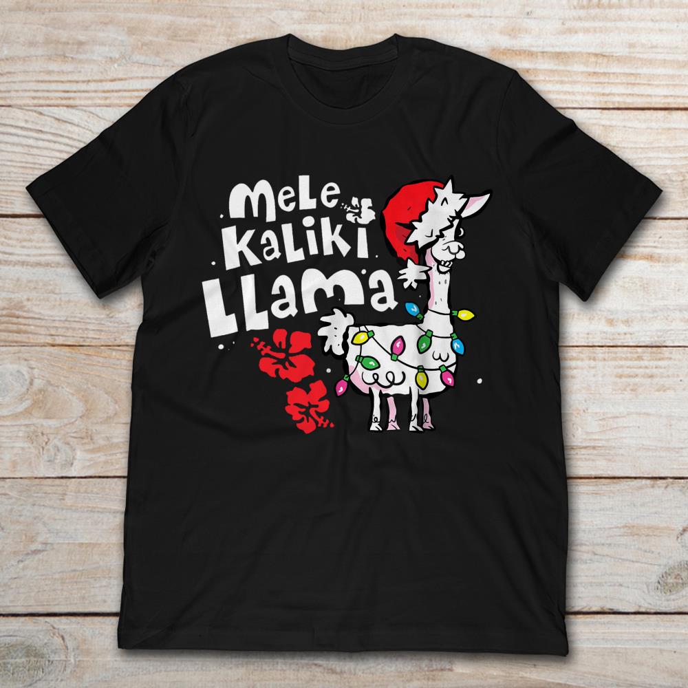 Mele Kaliki Llama Christmas