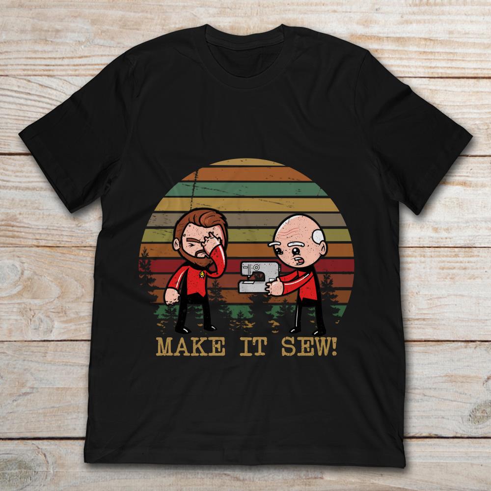 Captain Picard Make It Sew