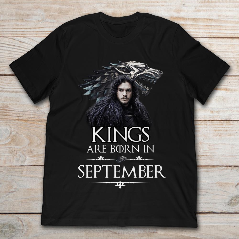 Stark Direwolf Jon Snow Game Of Thrones Kings Are Born In September